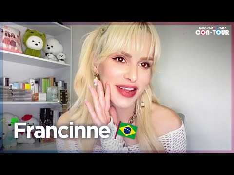 [Simply K-Pop CON-TOUR] Francinne! the talented artist representing Pop music in Brazil!