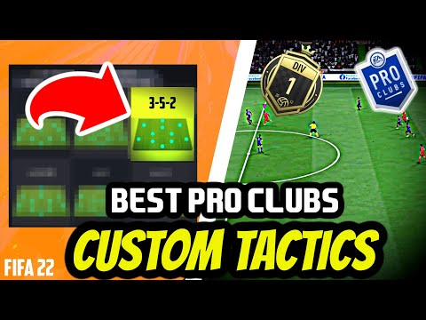 FIFA 22 PRO CLUBS - BEST *META* CUSTOM TACTICS AND FORMATION ......3-5-2