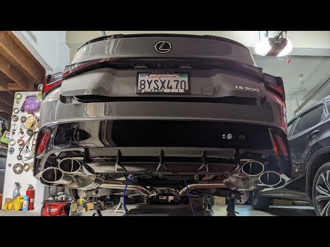 GTHaus Musa Meisterschaft Exhaust Install Part 2 - The Exhaust Hardware // Lexus IS500