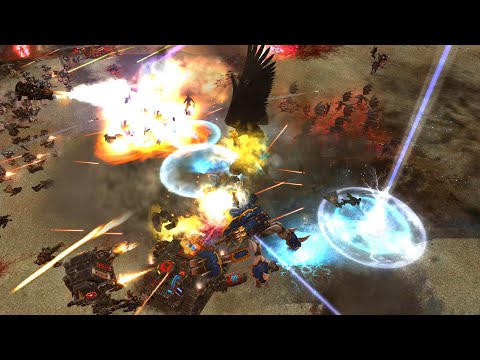 Space Marines vs Chaos Space Marines and Daemons - Bloodline Mod - WH 40K: Dawn Of War: Soulstorm