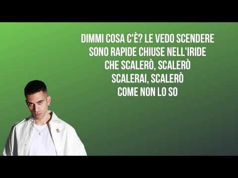 Mahmood - Rapide (Testo/Lyrics)