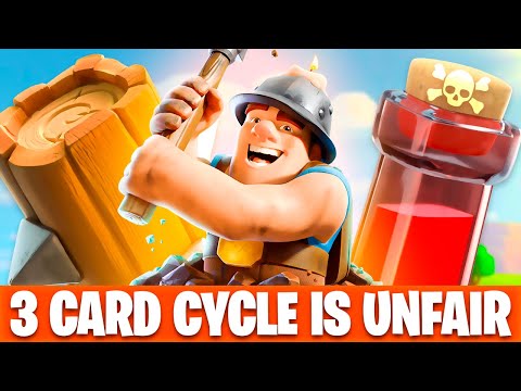 THIS MINER CONTROL DECK IS SO *BROKEN* 🤩 - Clash Royale