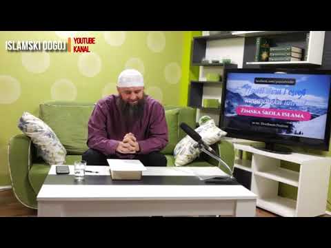 ZIMSKA ŠKOLA ISLAMA HADIS 2. ČAS | mr.Elvedin Pezić