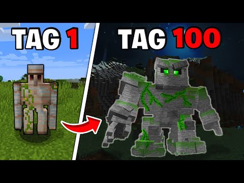 Ich überlebe 100 Tage Minecraft in einer VERBOTENEN WELT!