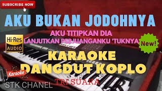 Download lagu AKU BUKAN JODOHNYA ( Aku titipkan Dia) KARAOKE DANGDUT KOPLO STK CHANEL mp3