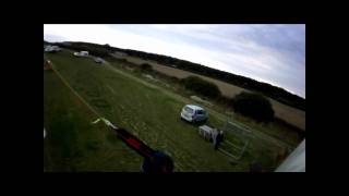 preview picture of video 'Lennie & Chilly low flying paramotor fun Sep 2010'