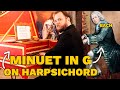 Minuet in G on Harpsichord