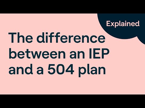 IEP vs. 504 Plan: What Is the Difference Between IEP and 504 Plan?