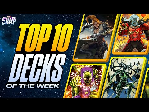 TOP 10 BEST DECKS IN MARVEL SNAP | Weekly Marvel Snap Meta Report #75