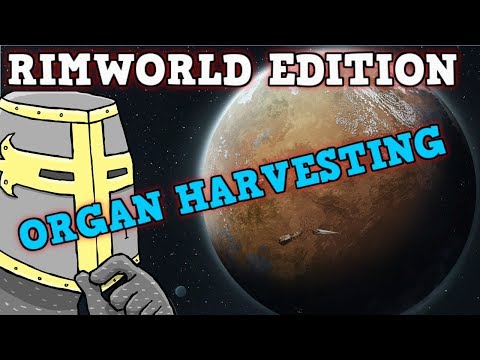 Rimworld IN A NUTSHELL - 100 Stat Man Rimworld Organ Harvesting