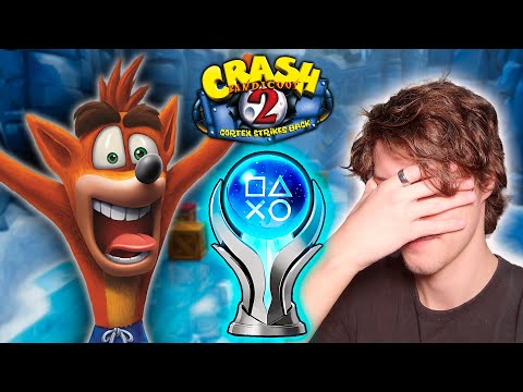 FASES DE GELO REALMENTE SÃO O MEU PIOR INIMIGO! (CRASH BANDICOOT 2) - REVI PLATINA (RTP)