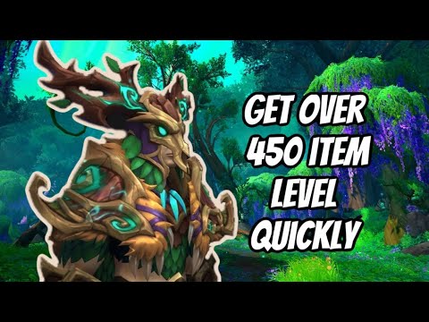HOW TO GEAR TO ITEM LVL450 QUICKLY WITHOUT ENTERING A DUNGEON OR RAID: PATCH 10.2: WORLD OF WARCRAFT