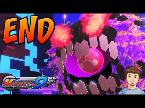 Mighty No. 9 Gameplay Walkthrough - ENDING - Final Boss Trinity Fight Guide!