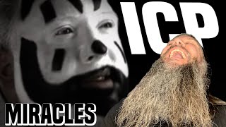 My absolute FAVOURITE reaction so far! Insane Clown Posse - Miracles Blind Reaction