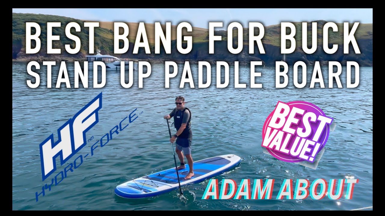 Hydro-Force Oceana SUP board - how to SET UP and REVIEW...