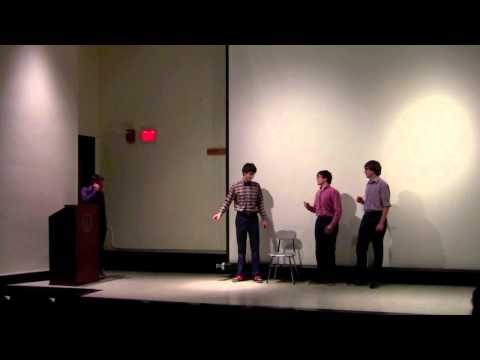 An Improvised First Kiss