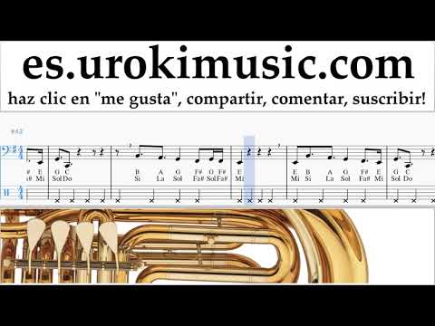 Tutorial de Tuba LSD - Thunderclouds ft. Sia, Diplo, Labrinth Clases Notas um-i927