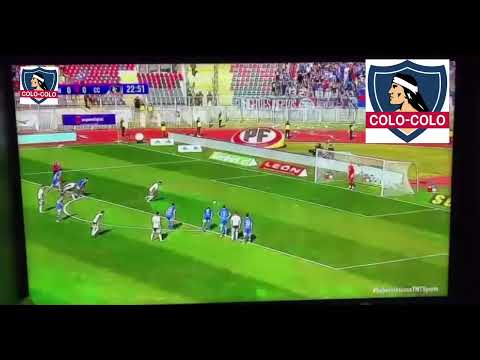 Gol de Juan Martín lucero de penal vs la u de chile