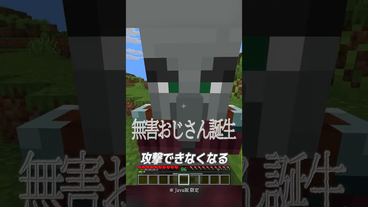 【マイクラ】02.ピリジャーのクロスボウが壊れると…？ #Minecraft #マイクラ #豆知識