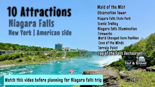 10 best things to do in Niagara Falls | American side | Planning a trip? Watch this video