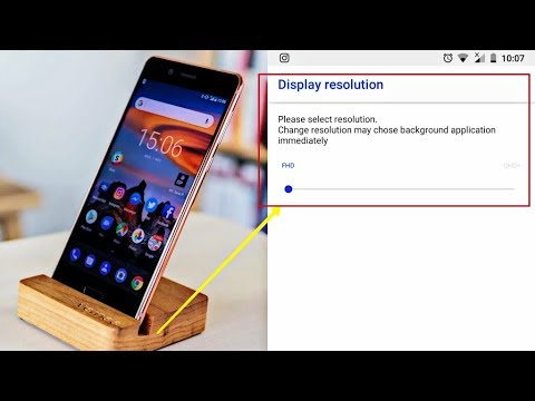 How to Change Resolution of Nokia 8 to FULL HD!