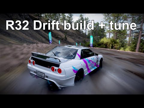 DRIFTING MY DREAM CAR!? Forza Horizon 5 Nissan Skyline R32 GTR Drift build + tune.