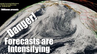 Alert! California &amp; West Coast the Train of Storms forecast is intensifying!