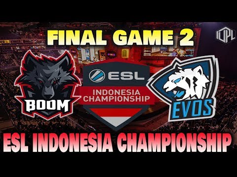 BOOM ESPORTS VS EVOS FINAL GAME 2 ESL INDONESIA SEASON 2 HIGHLIGHTS