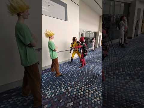 Shaggy vs Momocon #cosplay #shaggycosplay #ultrainstinctshaggy  #dragonballcosplay #momocon