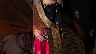 Hot Pink Raw Silk Lehenga Choli - Video 2
