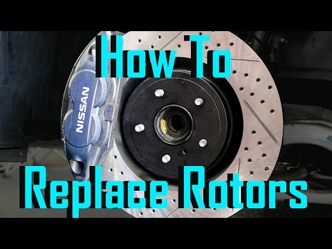 How to Install 2012 Nissan 370z Rotors and Brake pads