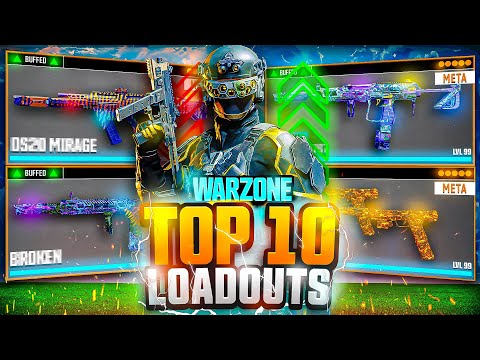 TOP 10 *BROKEN* META Loadouts in Warzone