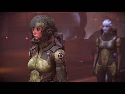 Mass Effect 1 Saren Final Battle on Insanity