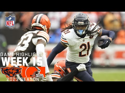 Chicago Bears vs. Cleveland Browns | 2023 Week 15 Game Highlights