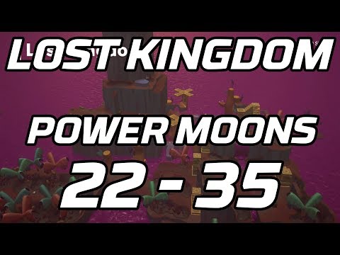 [Super Mario Odyssey] Lost Kingdom Post Game Power Moons 22 - 35 Guide