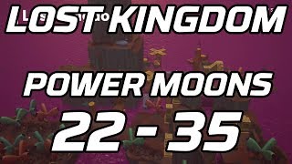 [Super Mario Odyssey] Lost Kingdom Post Game Power Moons 22 - 35 Guide
