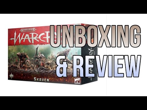 Warcry Skaven Box Warband Unboxing / Review