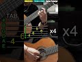 MÅNESKIN TORNA A CASA Intro Arpeggio Chitarra Tutorial Shorts