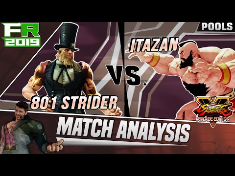 SFV AE Match Analysis: Final Round 2019 - 801 Strider vs. Itabashi Zangief
