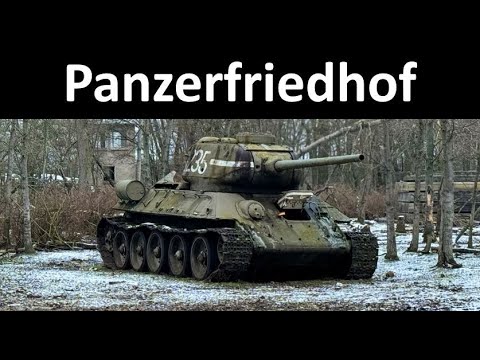 Everything's still there! We're exploring a tank graveyard. T-34s, IS-2s, Marders, and much more!