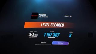 Download lagu Mic Drop by BTS (Expert Plus S Rank)|DLC Beat Saber mp3