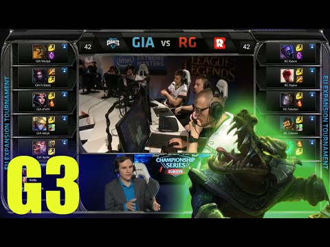 GIANTS! vs Reason Gaming | Game 3 Round 3 EU LCS Expansion Tournament | GIA vs RG G3 50FPS