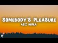 Aziz Hedra - Somebody's Pleasure (Lyrics) Sped Up