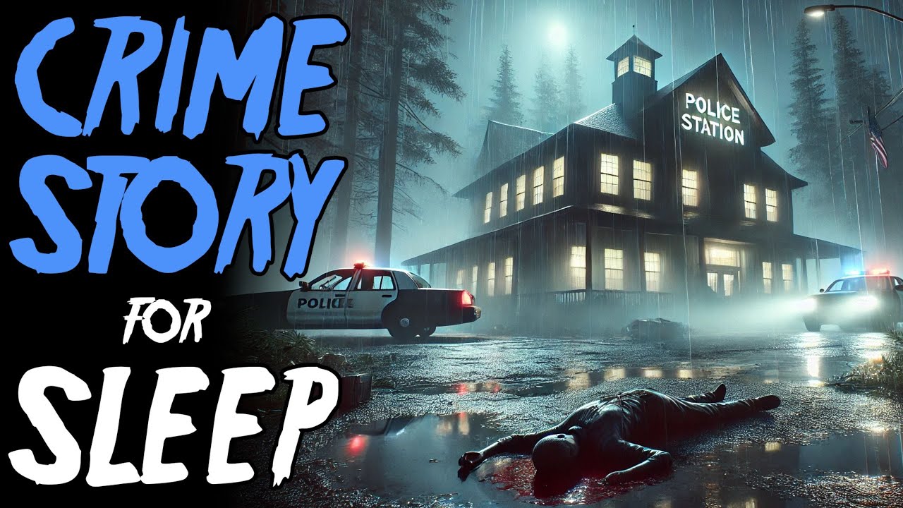 TRUE Crime Stories For Sleep With Rain Sound | Black Screen | Vol. 28