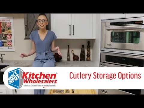 Check out our cutlery storage options, just some of the great accessories that can be included with your Starmark custom cabinetry. Get it at kitchensandbaths.com.