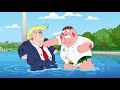 Peter Griffin's ferocious fight with Donald Trump. FULL FIGHT