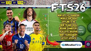 FTS 27 MOBILE 2026/27 V2🔥 ULTIMATE NEW SEASON UPDATE! FULL TRANSFERS + KITS!