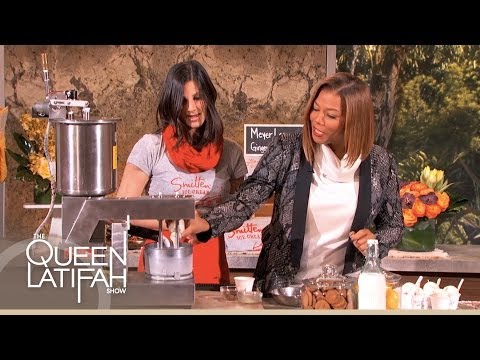 Robyn Sue Fisher Makes Custom Ice Cream on The Queen Latifah Show