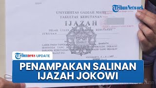 Disebut Aneh oleh Roy Suryo, Ini Penampakan Salinan Ijazah Jokowi dari KPU RI untuk Pilpres 2014