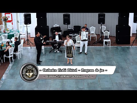 Cununie Roby & Denisa - 5 - Fratii Diricel program de joc - hore si sarbe